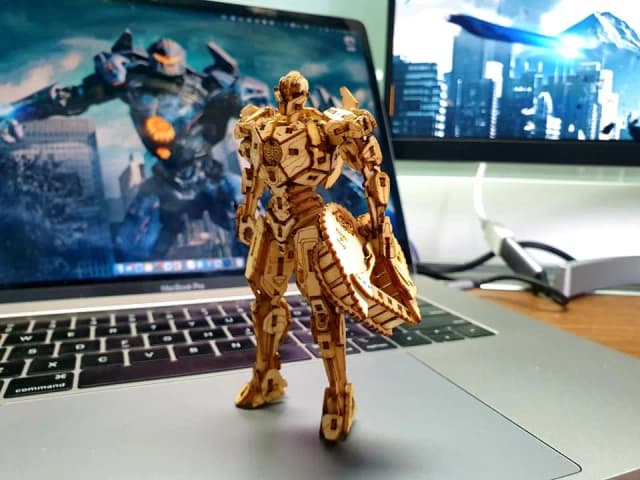 Mô hình Robot Bằng Gỗ